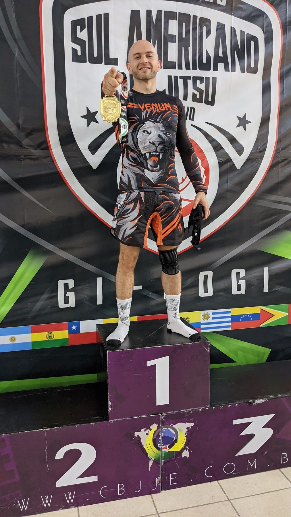 Top of the podium, Sul Americano no-gi, CBJJE