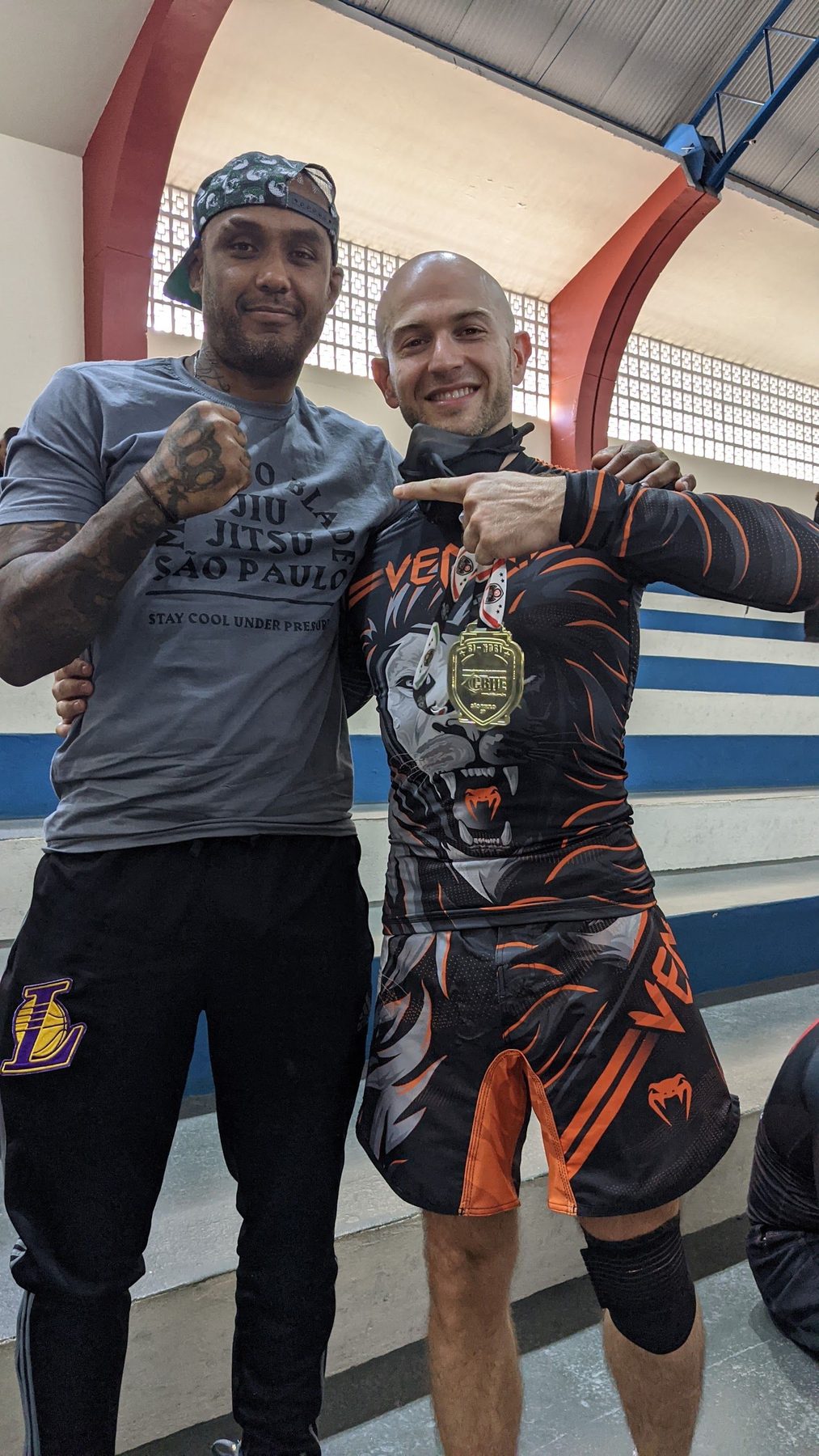 With the coach, São Paulo