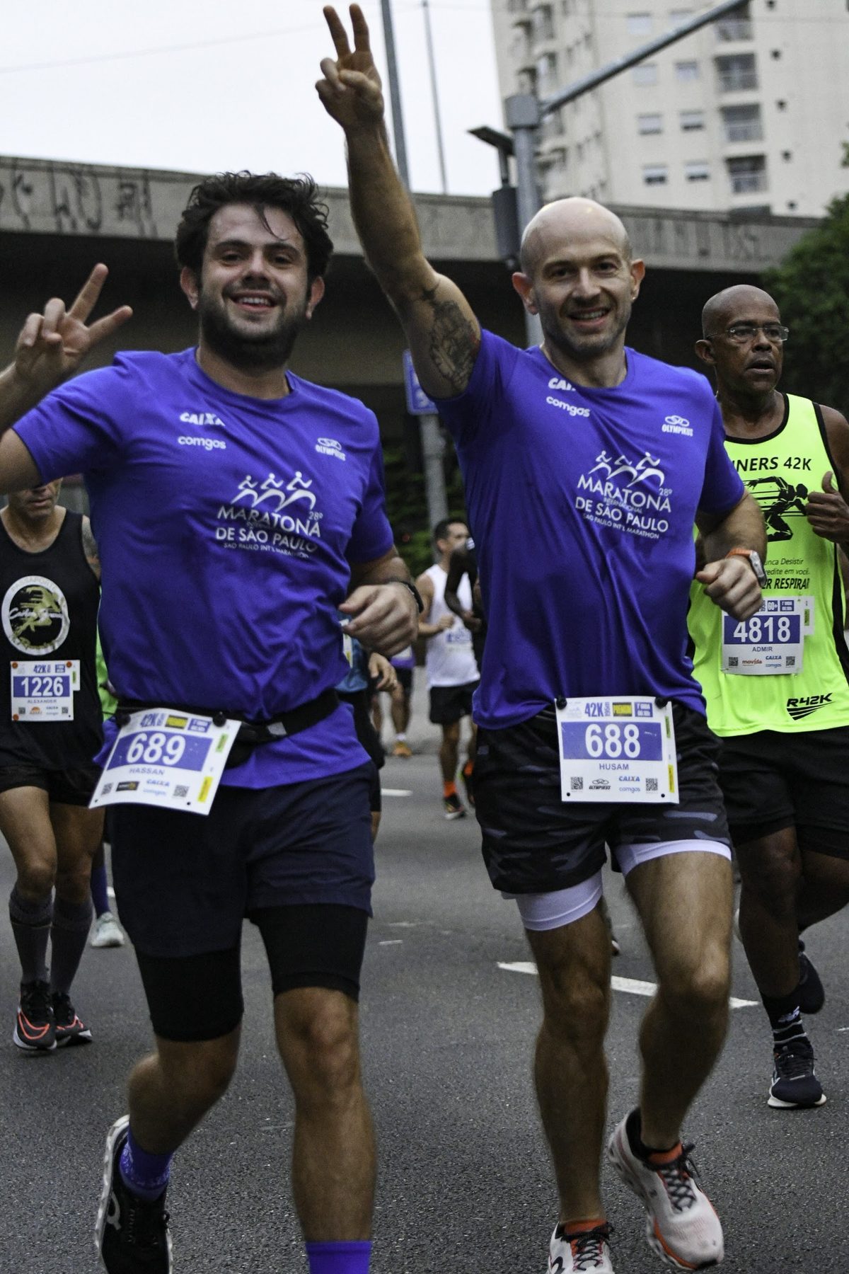Bib 688, Maratona de São Paulo