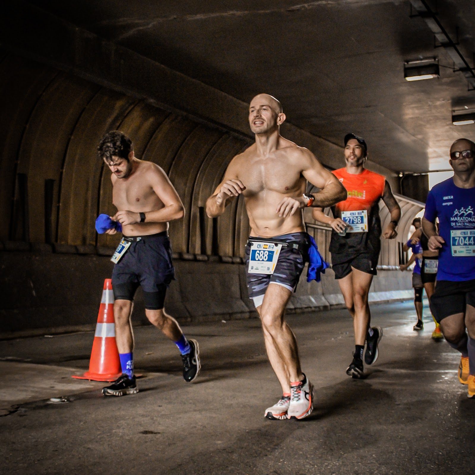 São Paulo Marathon, the tunnel